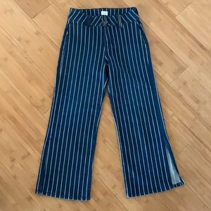 Jeans- w/white stripes
